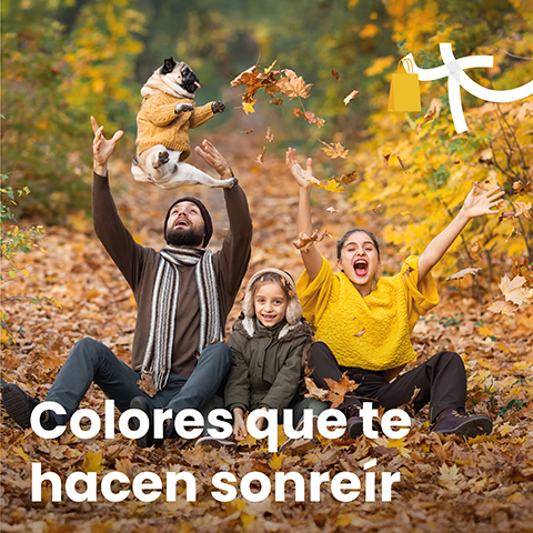 Colores que te hacen sonreír