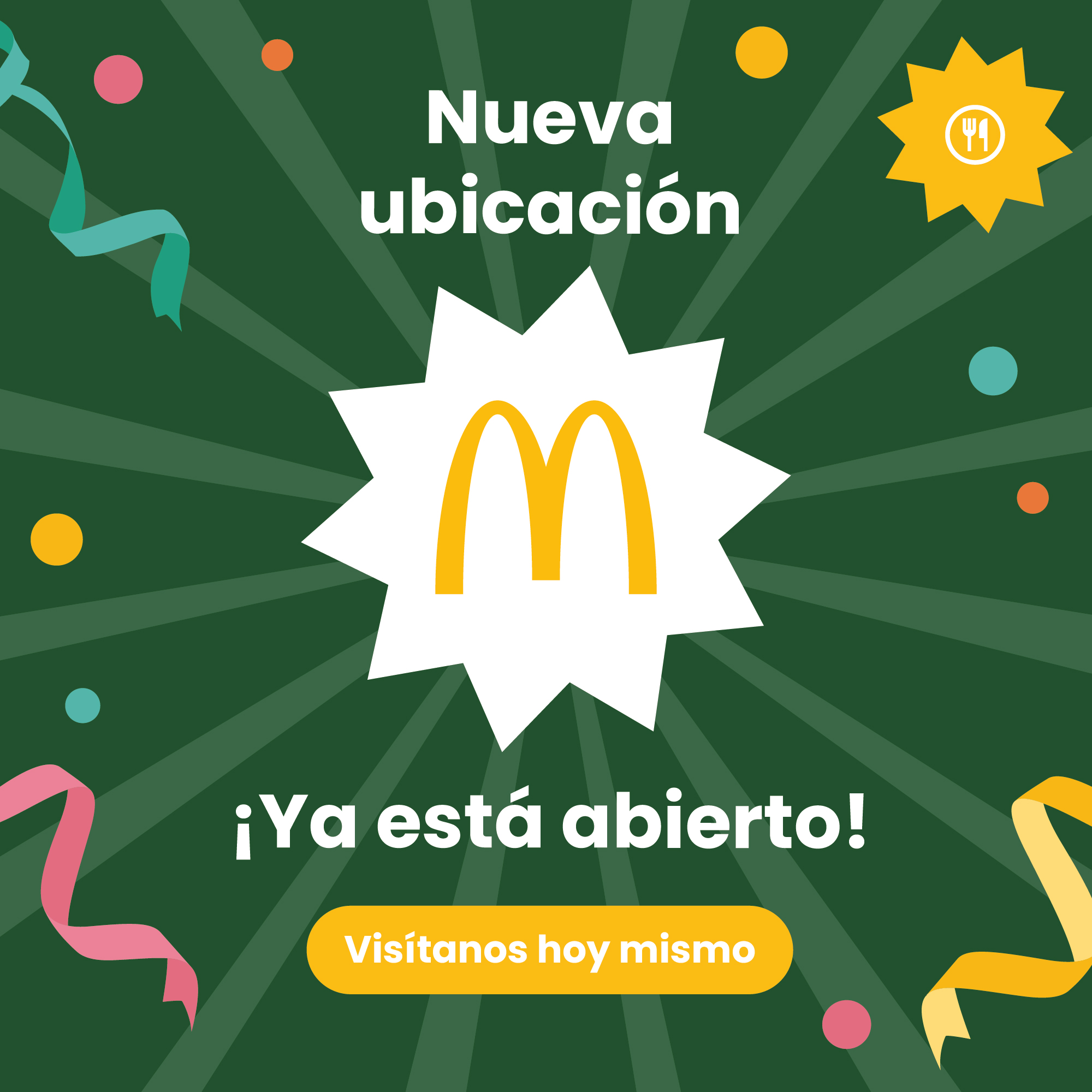 Reapertura McDonalds