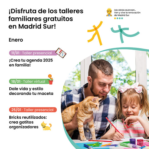 Talleres Enero en Madrid Sur